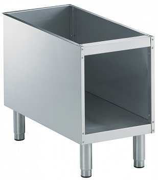 Electrolux Professional E9BAMD00O00 OPEN BASE CUPBOARD 400 MM W/FLANGED FEET (Code 391326)
