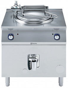 Electrolux Professional E7BSGHIN4x Modular Cooking Range Line 700XP Freestanding Gas Boiling Pan 60lt indirect heat with auto refill (60HZ) (Code 371275)