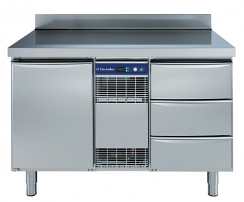 Electrolux Professional RCDR2M13U REF.COUNTER 290L,1 DOOR 3x1/3 DRAW+UPST. (Code 727076)