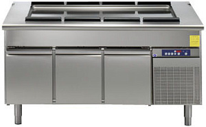 Electrolux Professional ZLRP16C KALTAUSG.KÜHLPLATTE (4GN)+SCHRANK (Code 332028)