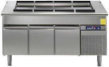 Electrolux Professional ZLRP16C KALTAUSG.KÜHLPLATTE (4GN)+SCHRANK (Code 332028)