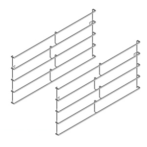 Electrolux Professional FIXTL2S340 SHELF FIXATION FOR TL90,2S,CUPBOARD-340 (Code 913280)