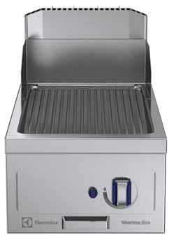 GAS FRYTOP,RIBBED,1-S,BSPL,400X850X250H (Code 588536)
