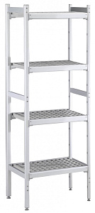 Electrolux Professional BLS1038 ALUM.LINEAR SHELV.-POLY.TIERS-475X1037MM (137034)