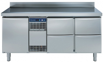 REFR.COUNTER 440 LT,1DOOR,4DRAWERS,UPST. (Code 726565)