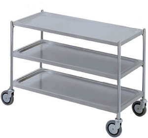 Electrolux Professional STR123 3-TIER SERVICE TROLLEY 1200 MM (Code 361222)