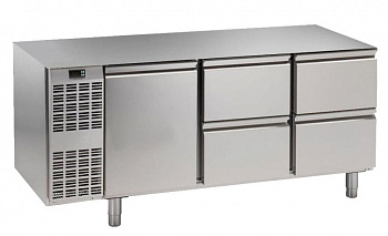 1 DOOR+4x1/2 DRAW. REFR.TABLE -2C-NO TOP (Code 728559)