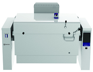 Electrolux Professional PUET17LCCO Thermaline Gas Kippdruckgarpfanne, 170lt für Hygienesockelaufstellung, freistehend mit Kerntemperaturfühler (Code 586260)