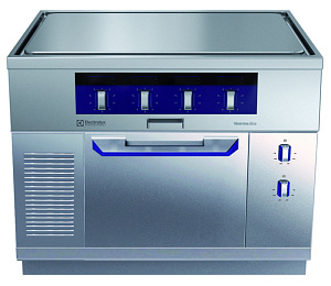 Electrolux Professional MCLMEAJ8DM Modular Cooking Range Line thermaline 90 - 4 Zone Electric Solid Top on Oven, 1 Side-Ecotop H=700-Marine (Code 589884)