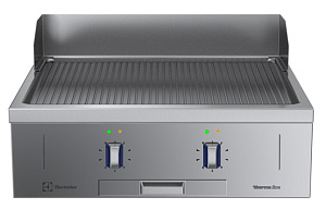 Electrolux Professional MBHNBBHOAO EL.FRYTOP,RIBBED PL,1S,BSPL,800X850X250H (Code 588535)