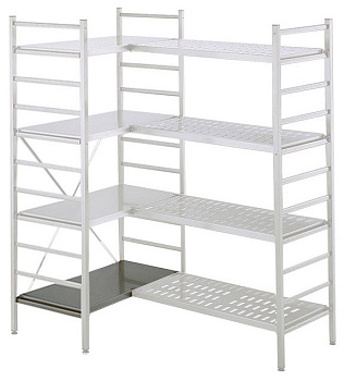 304 AISI S/S FLAT SHELF 625X440 MM (850261)