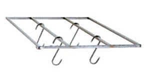 Electrolux Professional GANCM MEAT RAIL FOR 670-1430L REFRIG.+4 HOOKS (Code 881019)