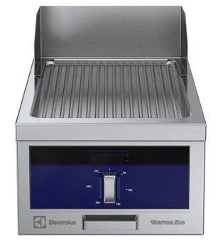 EL.FRYTOP,RIBBED PL,1S,BSPL,400X900X250 (Code 589097)