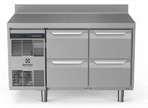Electrolux Professional EH2H3FF Digital Undercounter ecostore HP Premium Refrigerated Counter - 290lt, 4 Drawers with upstand (Code 710134)