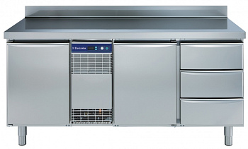 Electrolux Professional RCDR3M23U REF.COUNTER 440L,2 DOOR 3x1/3 DRAW+UPST. (Code 727079)