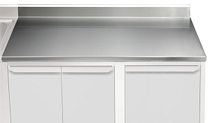 Electrolux Professional TPLA16A ARBEITSPLATTE M. AUFKANTUNG 1600 MM (Code 121145)