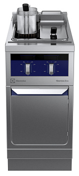 EL.DEEP FRYER,2X5L,1-SIDE,400X900X800H (Code 589455)