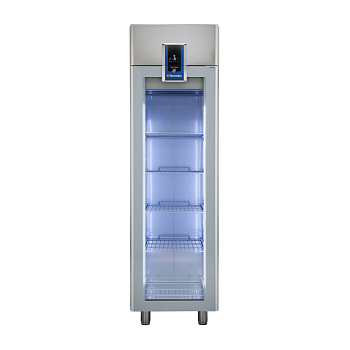 1-GLASS DOOR REFRIGERATOR 470LT,0/+10°,PROST-R290 (CODE 691346)