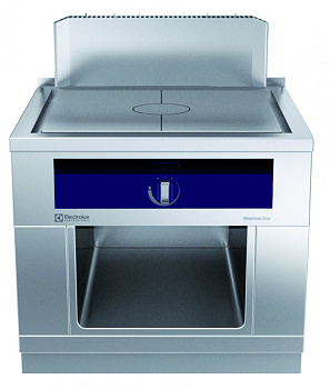 Modular Cooking Range Line thermaline 90 - Freestanding Gas French Top, 1 Side with Backsplash, H=700 (Town Gas) (Code 593345)
