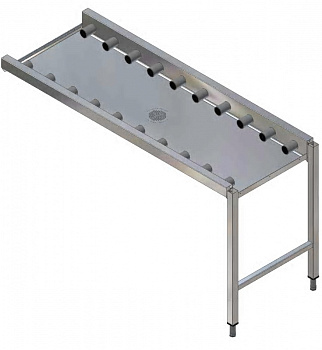 Electrolux Professional HSRC16SR ZULAUFROLLENTISCH,KURZE ROLLEN,1600MM (Code 865004)
