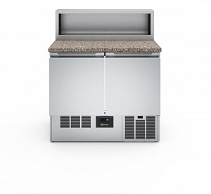 Electrolux Professional PTR259 Digital Undercounter Refrigerated Counter Saladette - 250lt, 2 Doors (R290) (Code 725106)
