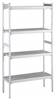 ALUM.LINEAR SHELV.-POLY.TIERS-373X1569MM (137019)