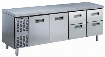 Electrolux Professional RCSN4M24 KUEHLTISCH, 2 TUEREN+4 LADEN, -2/+10°C (Code 726170)