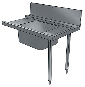 Electrolux Professional BHHPT6B12R PREWASH TABLE+BOWL(600X500)R&gt L 1200-HOOD (Code 865314)