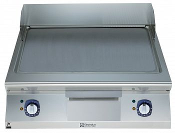 Modular Cooking Range Line 900XP 800mm Electric Fry Top, Smooth Brushed Chrome Plate (Code 391399)