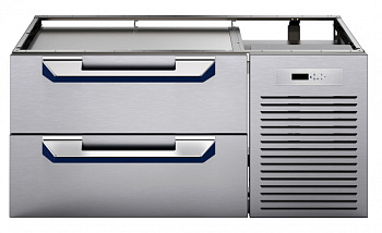 Modular Cooking Range Line thermaline 85 - 1200 mm Ref-freezer Base with 2 drawers, 1 Side, H=550 (R290) (Code 588719)