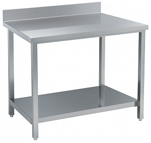 Electrolux Professional STLA08 WORK TABLE + SHELF + UPSTAND 800MM (132409)