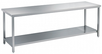 Electrolux Professional STL16 WORK TABLE WITH SHELF 1600 MM (Code 132401)