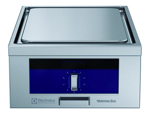 Electrolux Professional MCLBACEODM Modular Cooking Range Line thermaline 90 - 2 Zone Electric Solid Top with Ecotop, 2 Sides-Marine (Code 589869)