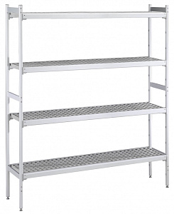 Electrolux Professional ALS2580 ALUM.LINEAR SHELV.-POLY.TIERS-373X2580MM (Code 137027)