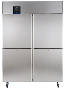 Electrolux Professional REX144HR ecostore 4 Half Door Digital Refrigerator, 1430lt (-2/+10), AISI 304 - R290 (Code 725362)