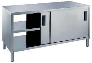Electrolux Professional TND1400FB PASSTHRU WORKTOP CUPB.+UNDERTOP 1400 MM (133629)
