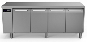 Electrolux Professional EH4MRAAAA Digital Undercounter ecostore HP Premium Refrigerated Counter - 590lt, 4-Door, Remote CO2 (Code 710296)