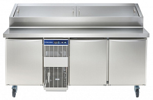 Electrolux Professional SAL3D 3-TÜRIGE HD SALADETTE MIT ROLLEN EU (Code 727516)