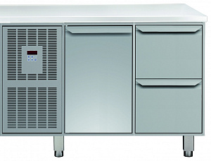 Electrolux Professional TRES2VC27T REFRIGERATED CUPB.1DOOR+2DRAWERS 1310MM (121948)