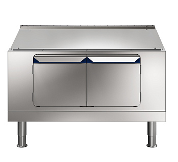 Modular Cooking Range Line thermaline 90 - 1000 mm Cupboard base with 2 doors, GN conform, 1 Side (H2) - H=450 (Marine) (Code 589905)
