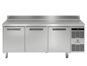Pastry and Bakery Line 3 Door Refrigerated Counter, -2°/+7°C, 600X400 grid, with upstand (Code 728970)