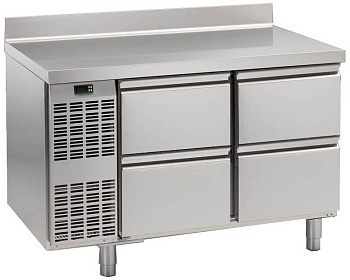 4x1/2 DRAWER REFRIGER.TABLE+SPLASHB.-2C (Code 728531)