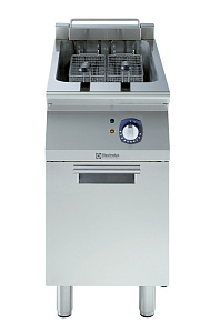 Electrolux Professional E9FRMD1HF5 Modular Cooking Range Line 900XP One Well and 2 Half Size Basket Electric Fryer 18 liter, 400V (Code 391190)