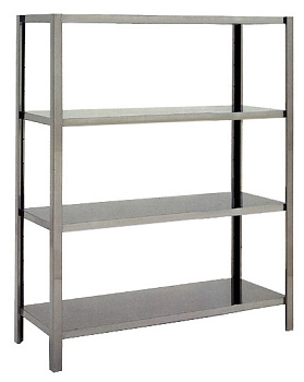 Electrolux Professional SSH11 CNS-REGAL, 4 GESCHLOSSENE BÖDEN, 1170 MM (Code 137001)