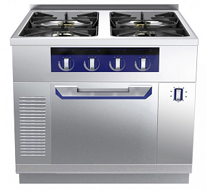 Electrolux Professional MCQIEBJCPO 4-FL.GASHERD,S.OF.1S.AFK.1000X900X700 (Code 589642)