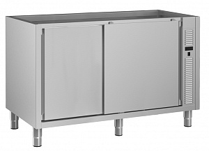 Electrolux Professional RHC1600SD Standard Preparation 1600 mm Ventilated Hot Cupboard with Shelf & Sliding Doors - no top (Code 133190)