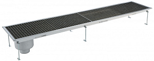 Electrolux Professional FDA40230 FLR.DRAIN+GRATE+S.SIPH-VERT.OUT.400X2300 (Code 328056)