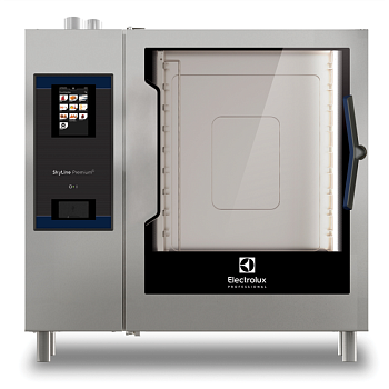 SKYLINE PREMIUMS OVEN 10 GN 2/1 - ELECTRIC - LEFT HINGED DOOR - 3-GLASS (CODE 229729)