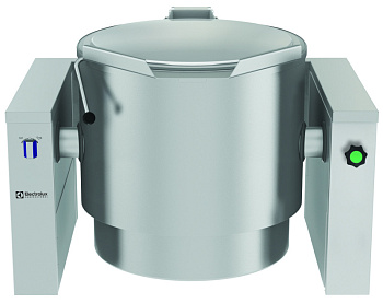 Electrolux Professional PBOT10TCCO Hochleistungskochen Dampf Kippkochkessel, 100lt freistehend, für Hygienesockelaufstellung - manuell (Code 586054)