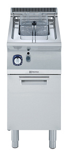 Electrolux Professional E7KKBTBAMCI Modulare Großküchengeräteserie 700XP Ein Becken freistehende Gasfritteuse mit 7 Liter Fassungsvermögen (Code 371424)
